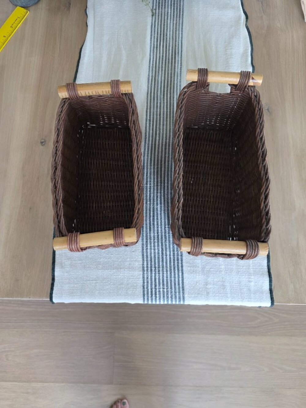 Handled Wicker Baskets - Picture 6 of 6